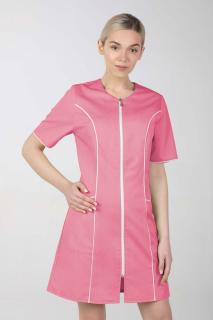 Dámské zdravotnické šaty M-173C, růžová (Zdravotnické oblečení)
