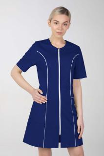 Dámské zdravotnické šaty M-173C, tmavě modrá (Zdravotnické oblečení)