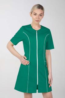 Dámské zdravotnické šaty M-173C, zelená (Zdravotnické oblečení)