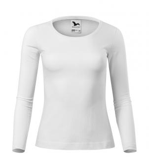 Dámské zdravotnické tričko s dlouhým rukávem, bílá (Zdravotnické oblečení)