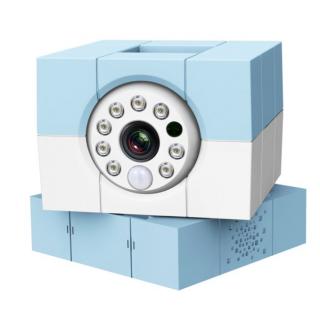 Dětská chůvička Amaryllo iBabi 360 HD modrá (Elektronické opatrovateľky)