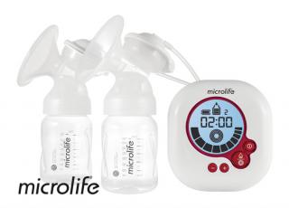 Duální elektrická odsávačka mateřského mléka Microlife BC 300 Maxi 2v1 (Odsávačka hlenů)