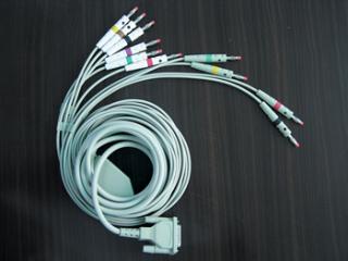 EKG kabel kompatibilní s většinou EKG přístroji (EKG)
