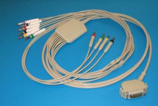 EKG kabel KP-10/0-4/4,7-Sa do monitoru Bosch,Dego,Hellige,Hoerman,Siemens,Welch  (EKG)