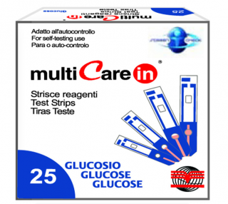 Glukózových proužky pro Multicare IN, 25 ks (Glukomer)