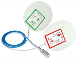 Jednorázové lepící elektrody pro dospělé pro defibrilátory Metrax (Defibrilátor)