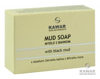 Kawar Mýdlo s obsahem černého bahna z Mrtvého moře 120g (Kosmetika Kawar)