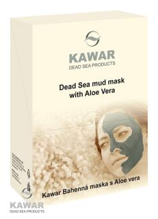 Kawar Pleťová maska s minerálmi z Mŕtveho mora 4 x 75g  (Kosmetika Kawar)