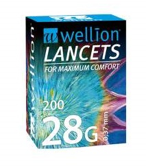 Lanceta sterilní 28G, 200ks (Glukomery)