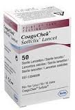 Lancety CoaguChek® XS, 50 ks (Přístroj pro měření srážlivosti krve)
