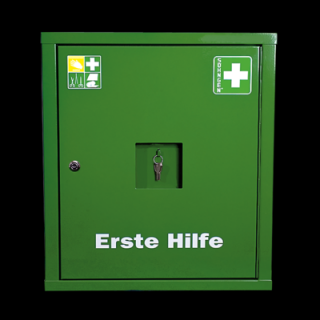 Lékárnička EUROSAFE - ocelová skříňka bez náplně, zelená (Nástěnné lékárničky)