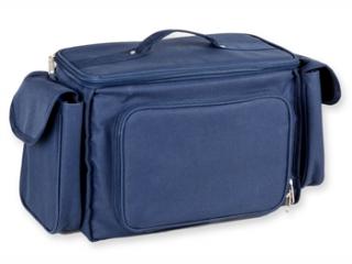 Lékařská taška prázdná, nylonová, modrá (Taška pro lékaře)