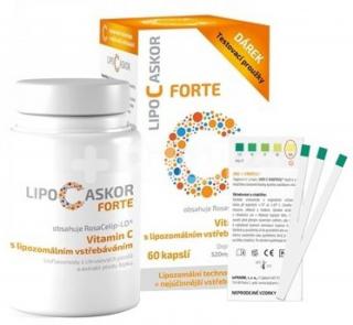 Lipo C Askor forte 60 kapslí  (Hubnutí a celulitida)