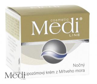 Medi Noční lipozómový krém z Mrtvého moře 50g (Přírodní kosmetika Medi)