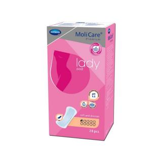 MoliCare® Premium lady pad, 0.5 kapek - Inkontinenční dámské vložky, 28 ks (Pomůcky pro inkontinenci)
