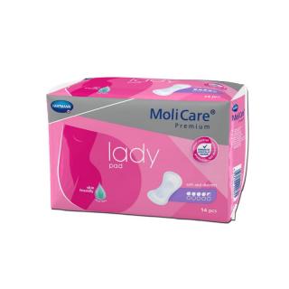 MoliCare® Premium lady pad, 4,5 kapek - Inkontinenční dámské vložky, 14 ks (Pomůcky pro inkontinenci)
