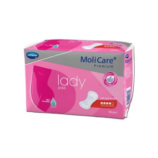 MoliCare® Premium lady pad, 4 kapky - Inkontinenční dámské vložky, 14 ks (Pomůcky pro inkontinenci)