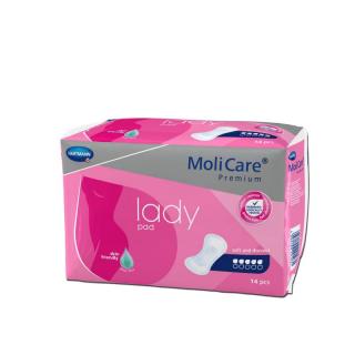 MoliCare® Premium lady pad, 5 kapek - Inkontinenční dámské vložky, 14 ks (Pomůcky pro inkontinenci)