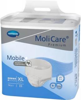 MoliCare Premium Mobile MEDIUM, velikost XL, 6 kv -Inkontinenční kalhotky unisex (Pomůcky pro inkontinenci)