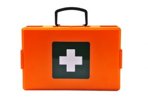 Plastový kufřík první pomoci bez náplně malý (Nástěnné lékárničky)