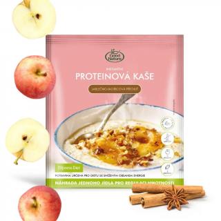 Proteinová kaše s jablečno-skořicovou příchutí Express Diet, 60 g  (Chudnutie a celulitída)