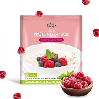 Proteinová kaše s vanilkovo-malinovou příchutí Express Diet, 60 g  (Chudnutie a celulitída)