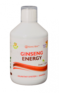 Swedish Nutra Ginseng Energy ženšen pro dodání energie 500 ml  (Hubnutí a celulitida)