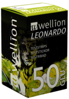 Testovací proužky Wellion LEONARDO GLU, 50ks (Glukomery)