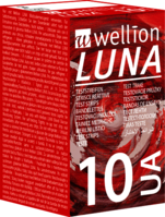 Testovací proužky Wellion LUNA UA, 10ks  (Glukomery)