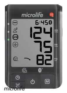 Tlakoměr Microlife BP B6 Connect s Bluetooth® (Tlakomery)