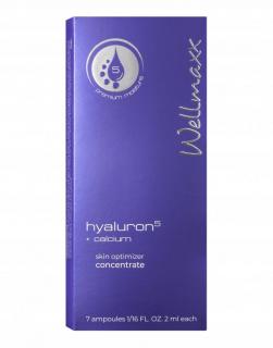 Wellmaxx Hyaluron5 + vápník - koncentrát pro optimalizaci pokožky 7x2ml  (Kosmetika WELLMAXX)