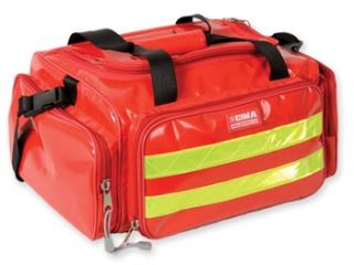 Záchranářská taška - červená barva (Taška pro lékaře)