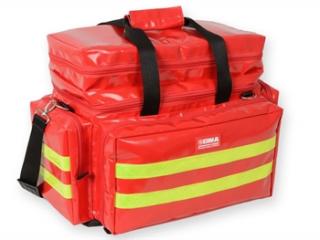 Záchranářská taška - střední, prázdná, červená barva (Taška pro lékaře)