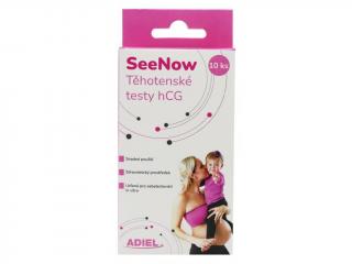 ADIEL SeeNow těhotenské testy hCG 10 ks