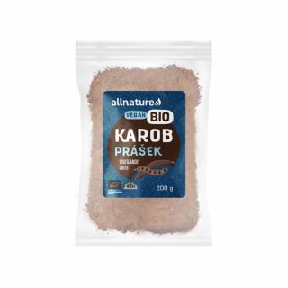 Allnature BIO Karob - svatojánský chléb prášek 200 g