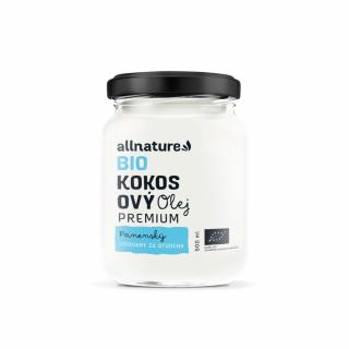 Allnature Bio Kokosový olej Premium 500 ml