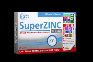 Astina SuperZinc chelát 30 tbl.