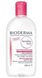 Bioderma Zklidňující pleťová voda Sensibio H2O (Solution Micellaire) 500 ml