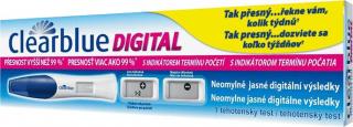 Clearblue Těhotenský test s digitálním indikátorem početí 1 ks