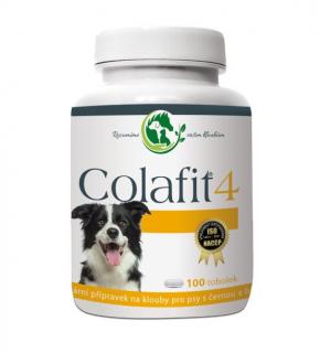 Colafit 4 na klouby pro bílé a černé psy 100 tob.