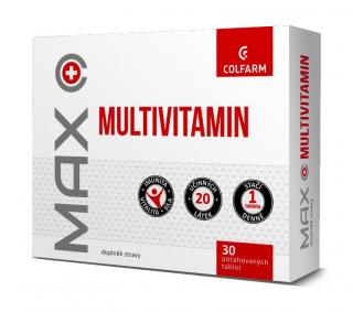 Colfarm MAX Multivitamin 30 tbl.