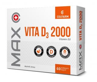 Colfarm MAX VITA D3 2000 60 kapslí