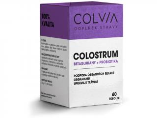 Colvia Colostrum Betaglukany + Probiotika 60 tob.
