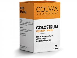 Colvia Colostrum Kurkumin + Piperin 60 tob.