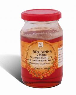 Cvrček Brusinka v medu 250 g