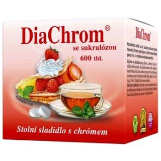 DiaChrom se sukralózou nízkokalorické sladidlo 600 tbl.