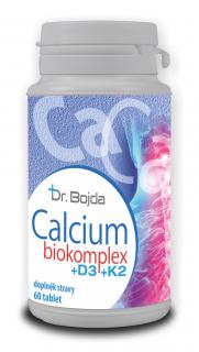 Dr. Bojda Calcium Biokomplex s vit. D3 a K2 60 tbl.