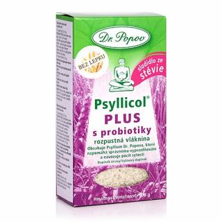 Dr. Popov Vláknina Psyllicol Plus s probiotiky 100 g