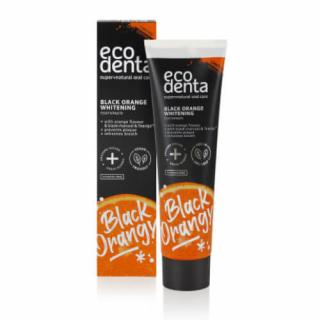 Ecodenta Černá bělící zubní pasta s pomerančovou příchutí (Black Orange Whitening Toothpaste) 100 ml