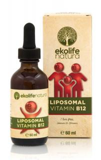 EKOLIFE NATURA Lipozomální vitamín B12 60 ml